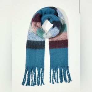 Lucky Brand Oversized Stripe Scarf